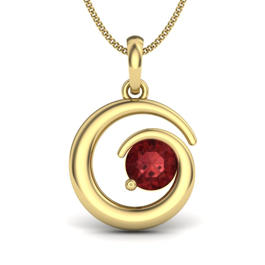 Gold Diamond Pendant