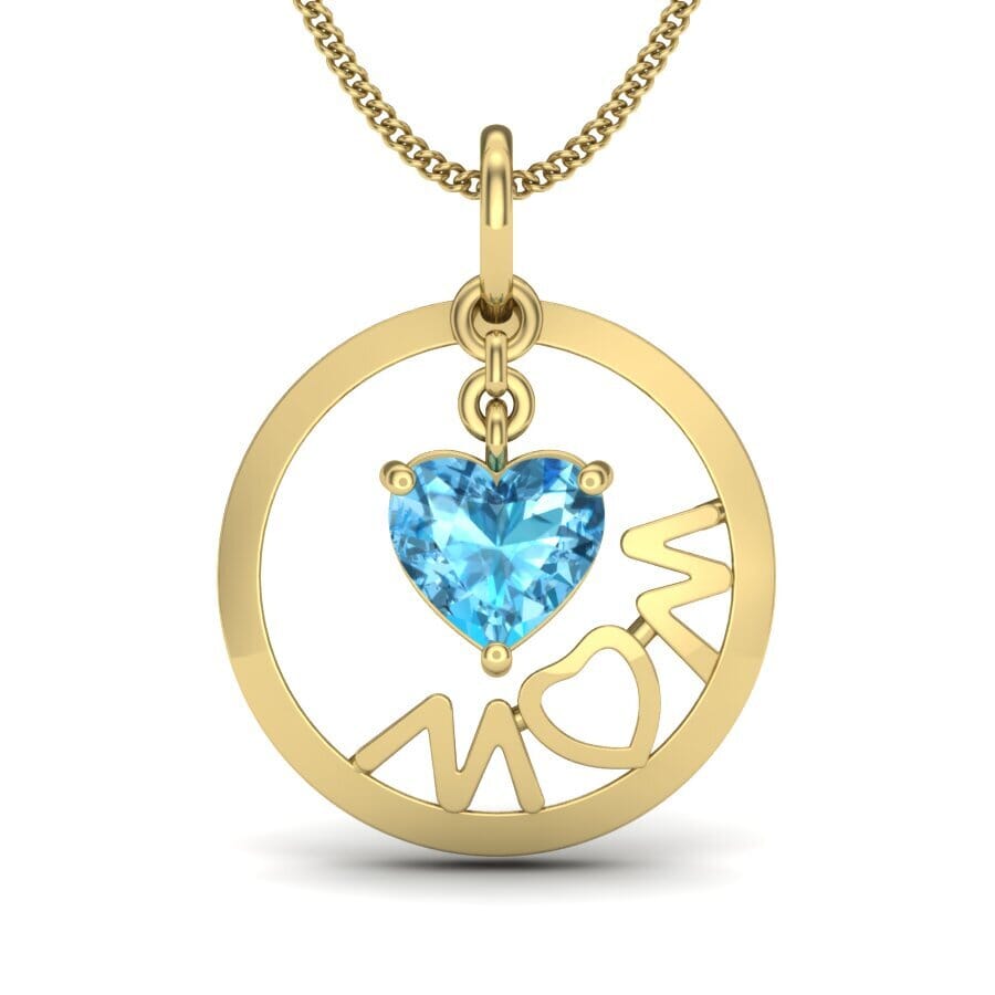 Round Diamond Fancy Pendant