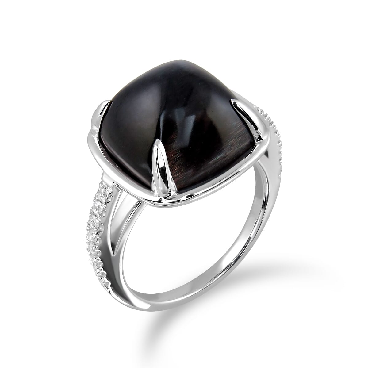 Natural Labrodrite Silver Sterling Ring