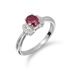 14K Gold Ruby Ring