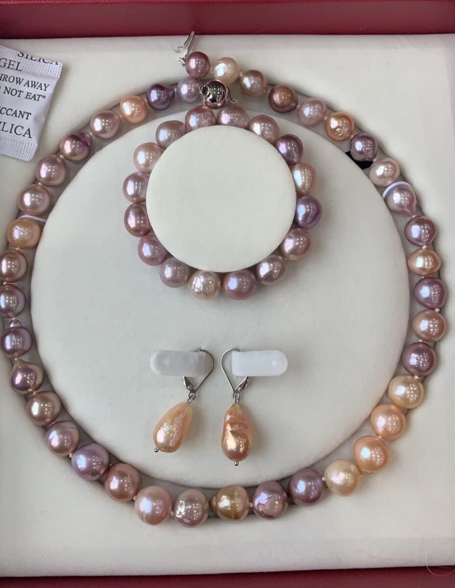 182.18 Ctw Natural Multi Tourmaline Necklace 19 inches with