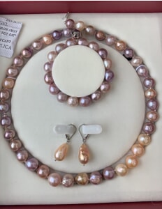 Multi Color Fresh Water Pearl Set