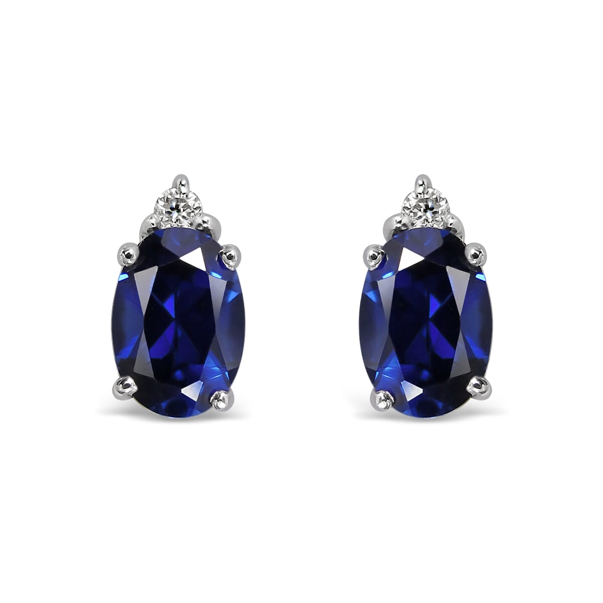 14K Gold Sapphire Earrings