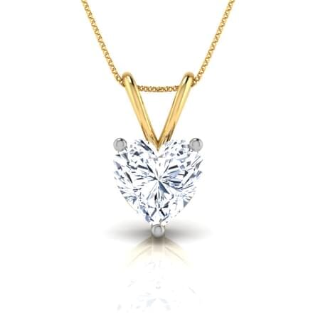 Round Diamond Fancy Pendant