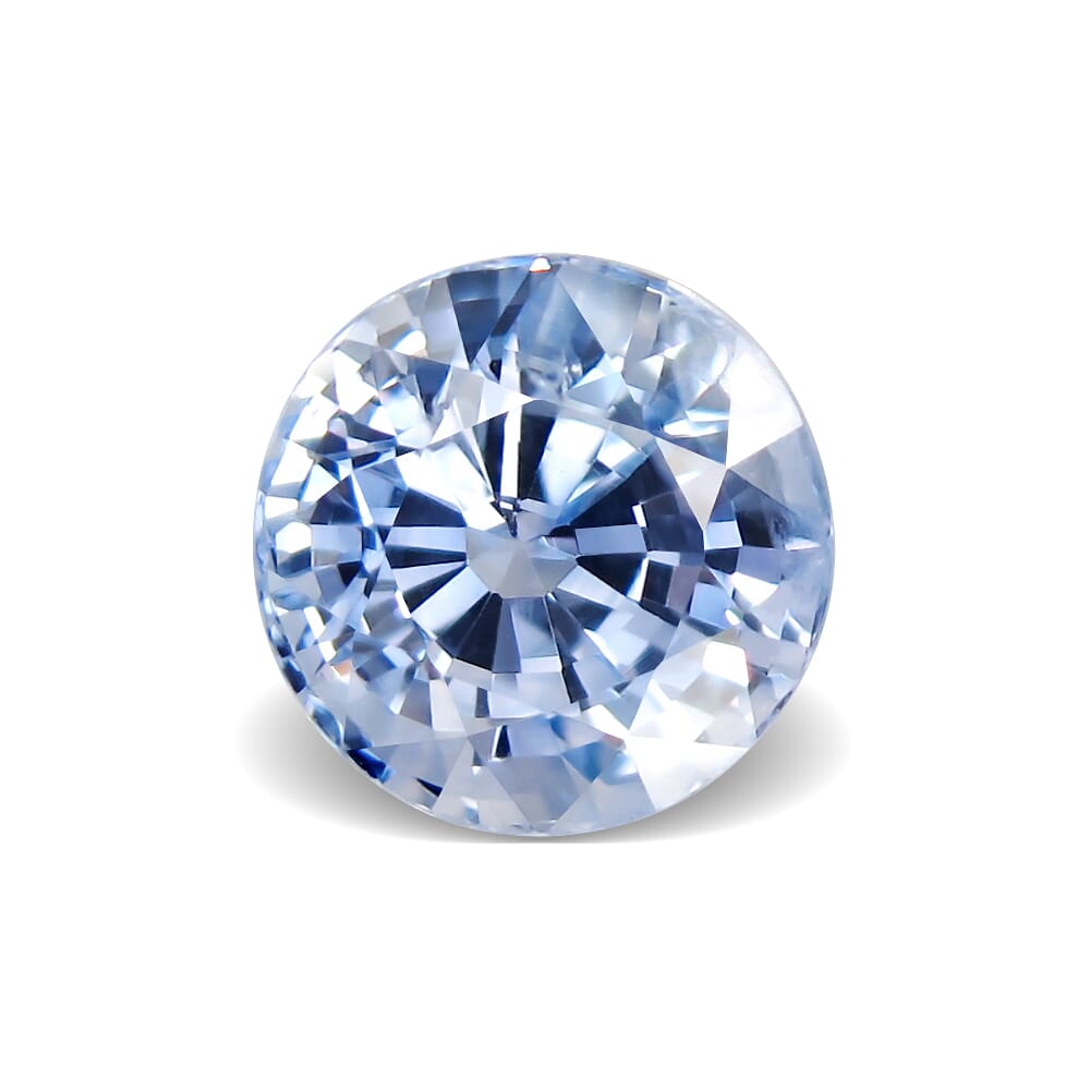 2.68-Carat VVS-Clarity Pastel Blue Ceylon Sapphire with Normal Heat treatment No Elements Added