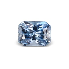 0.96-Carat VVS-Clarity Blue Ceylon Sapphire with Normal Heat treatment No Elements Added