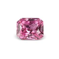 0.90-Carat VVS-Clarity Deep Pink Ceylon Sapphire with Normal Heat treatment No Elements Added