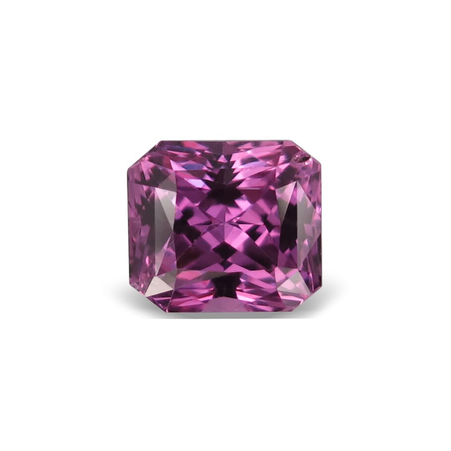 1.01-Carat VVS-Clarity Intense Pink Ceylon Sapphire with Normal Heat treatment No Elements Added