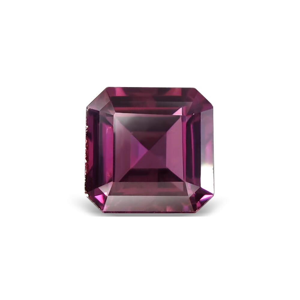0.86-Carat VVS-Clarity Deep Purple Ceylon Sapphire with Normal Heat treatment No Elements Added