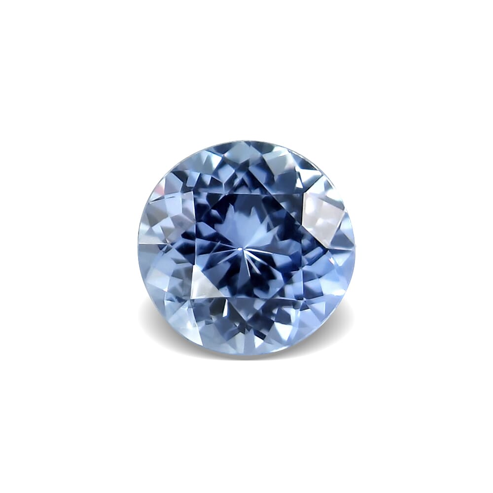 0.96-Carat VVS-Clarity Pastel Blue Ceylon Sapphire with Normal Heat treatment No Elements Added