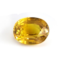25.61-Carat VVS-Clarity Natural Yellow Sapphire