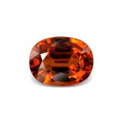 5.05-Carat VVS-Clarity Brownish Orange Africa Spessartite Garnet