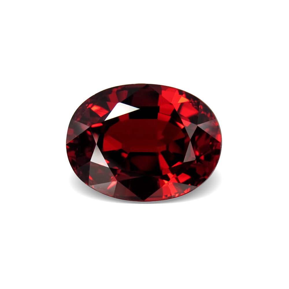 12.03-Carat VVS-Clarity Brownish Orange Africa Spessartite Garnet