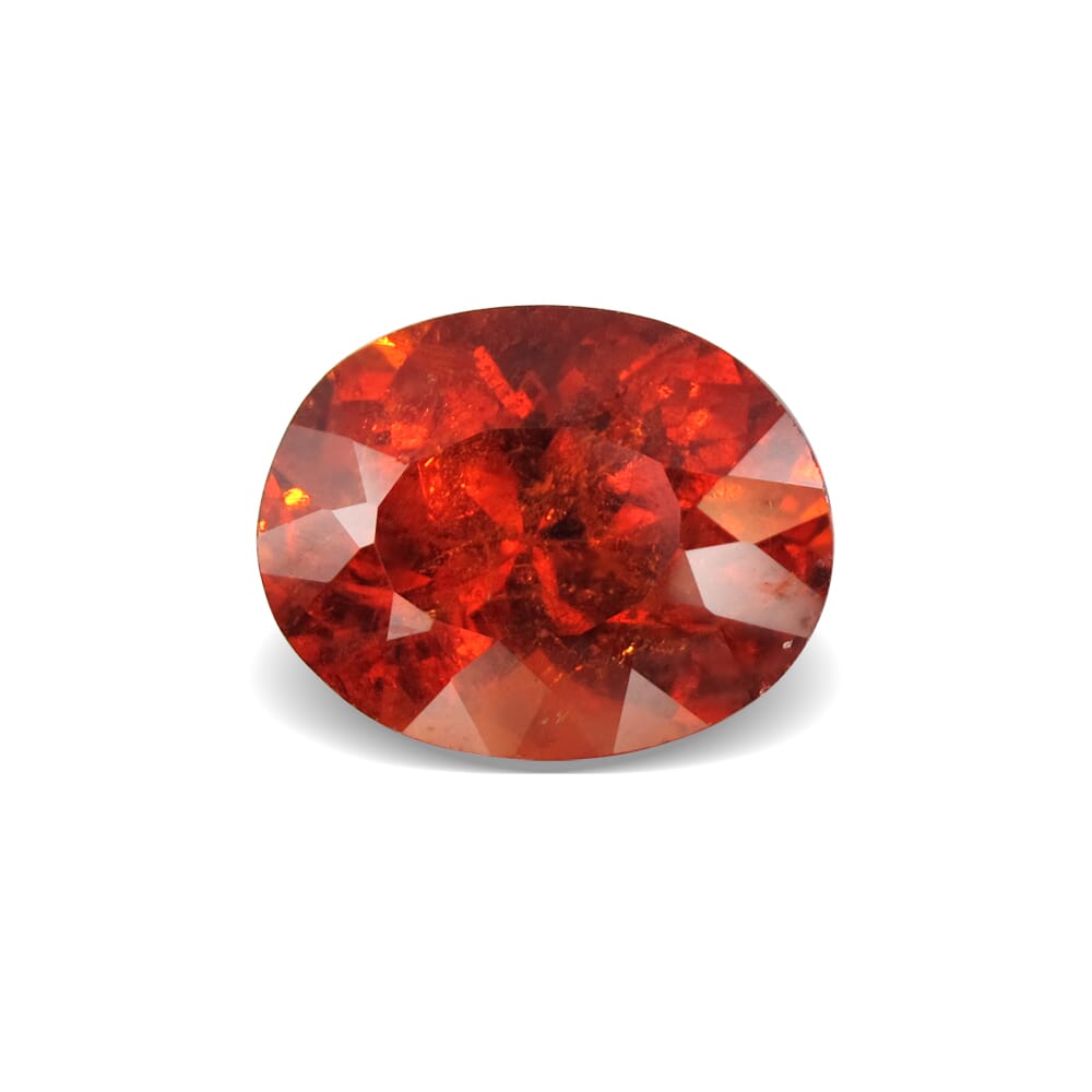 5.98-Carat VVS-Clarity Brownish Orange Africa Spessartite Garnet