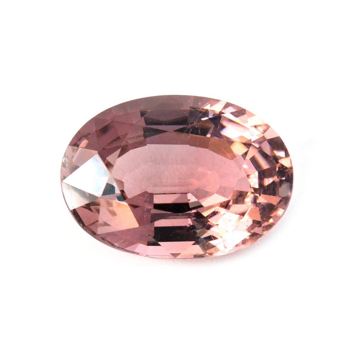 2.86-Carat VVS-Clarity Madagascar Bi-Color Peach Green Tourmaline