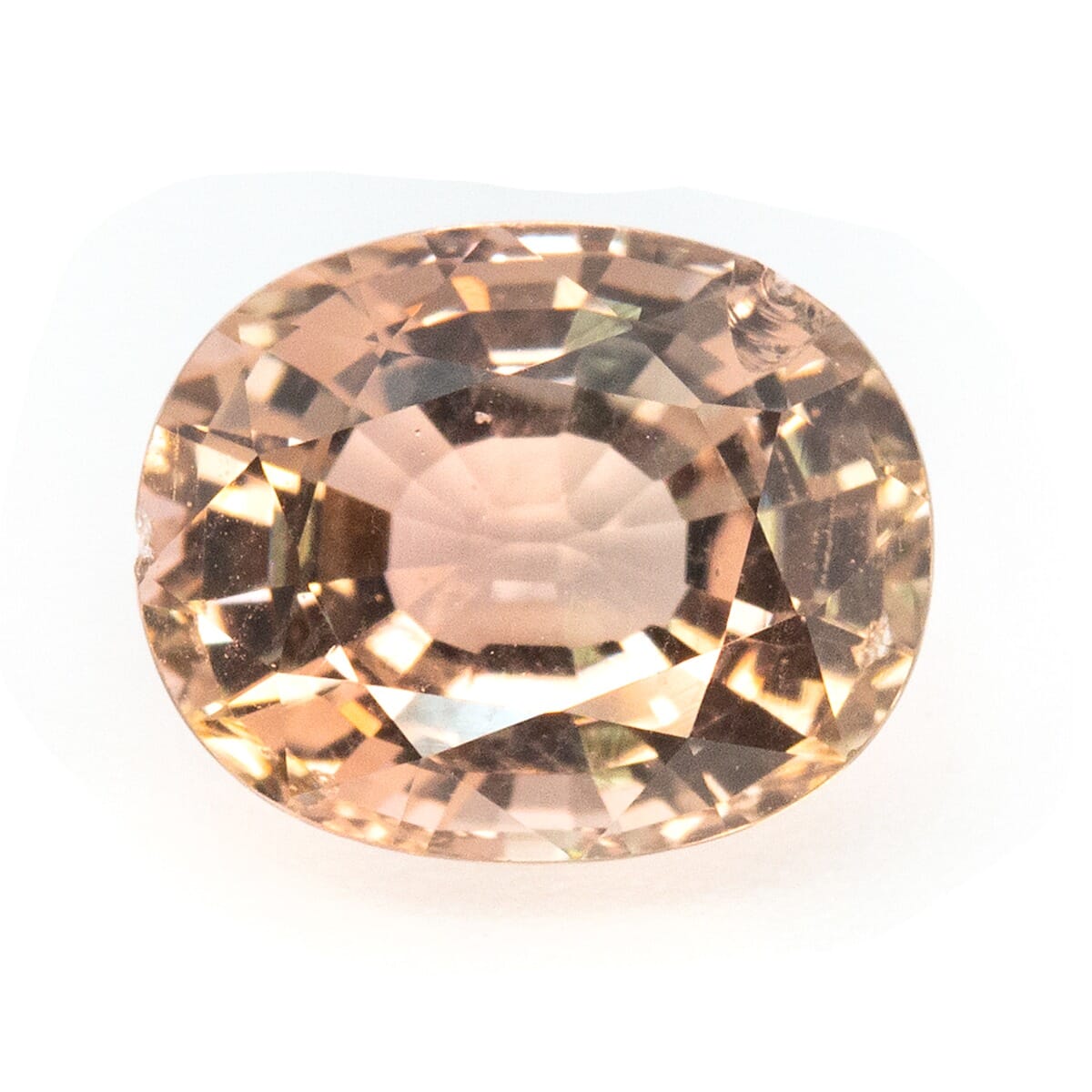 2.31-Carat VVS-Clarity Madagascar Light Champagne Tourmaline