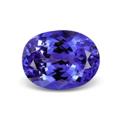 12.19-Carat VVS-Clarity Violet Blue AAA Natural Tanzanite