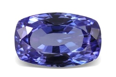 2.74-Carat VVS-Clarity Violet Blue AA Natural Tanzanite