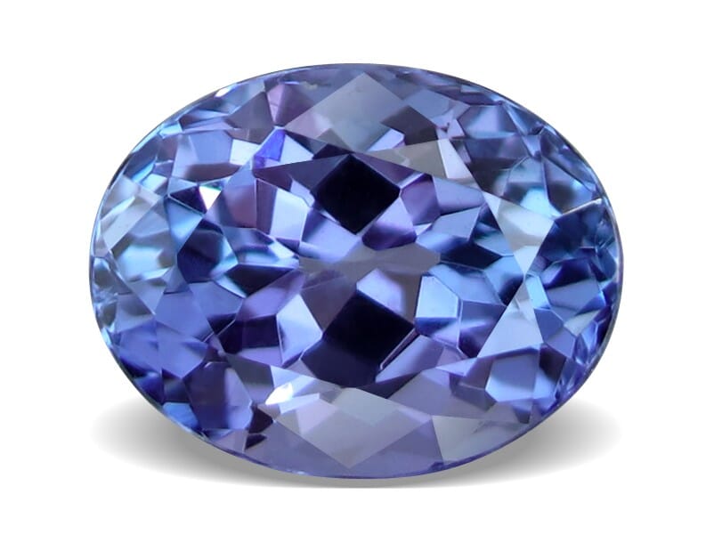 2.15-Carat VVS-Clarity Violet Blue AA Natural Tanzanite