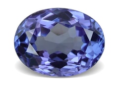 1.86-Carat VVS-Clarity Violet Blue AA Natural Tanzanite