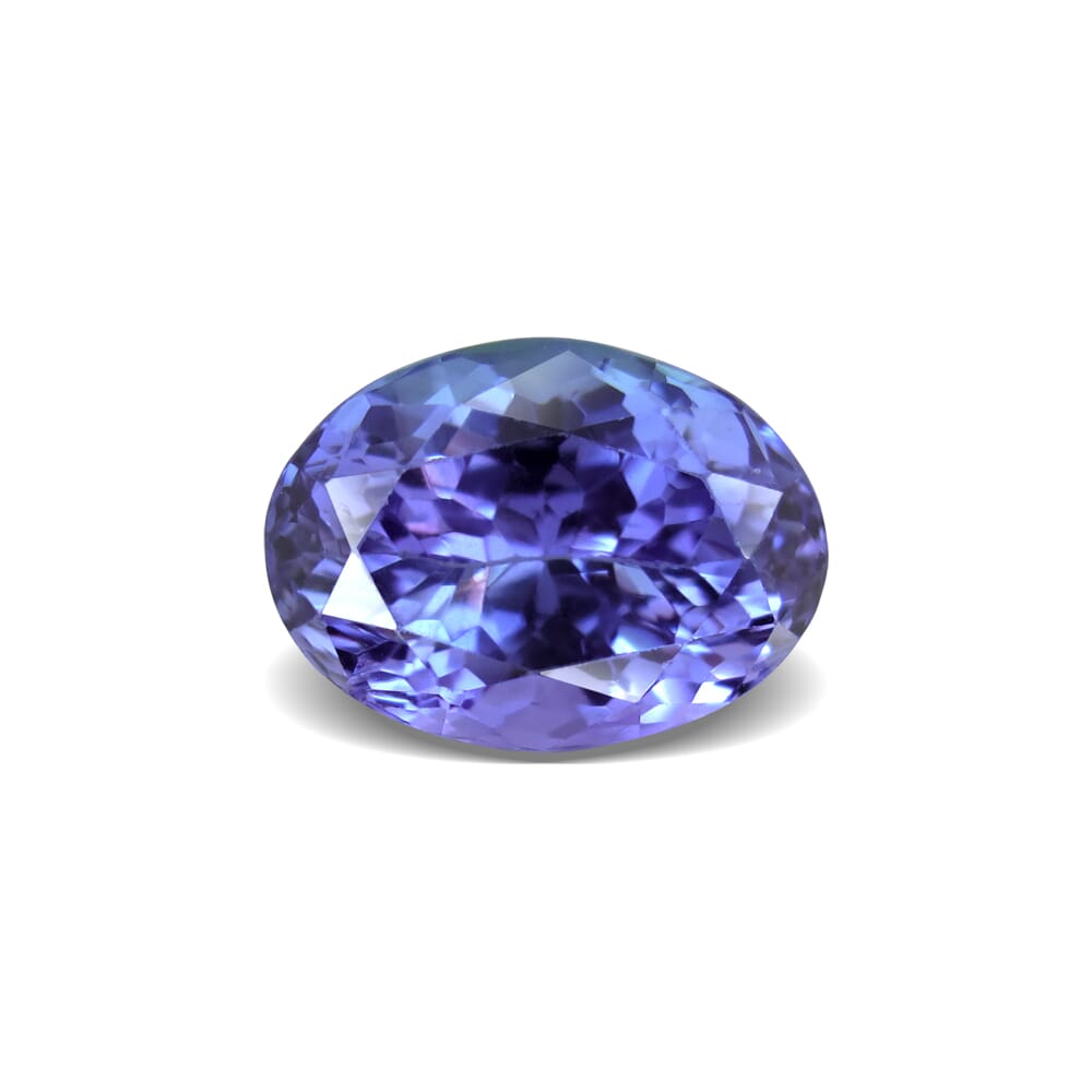 4.20-Carat VVS-Clarity Violet Blue AA Natural Tanzanite