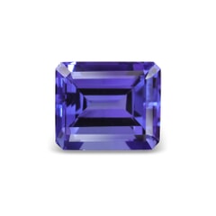 5.81-Carat VVS-Clarity Violet Blue AA Natural Tanzanite
