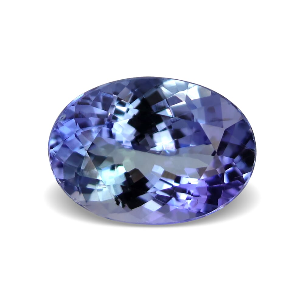 3.62-Carat VVS-Clarity Violet Blue AA Natural Tanzanite