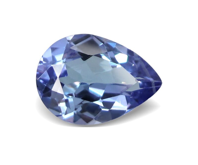0.94-Carat VVS-Clarity Violet Blue AA Natural Tanzanite