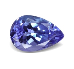 1.24-Carat VVS-Clarity Violet Blue AA Natural Tanzanite