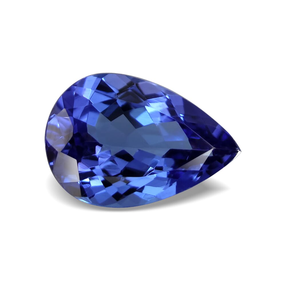 2.61-Carat VVS-Clarity Violet Blue AA Natural Tanzanite