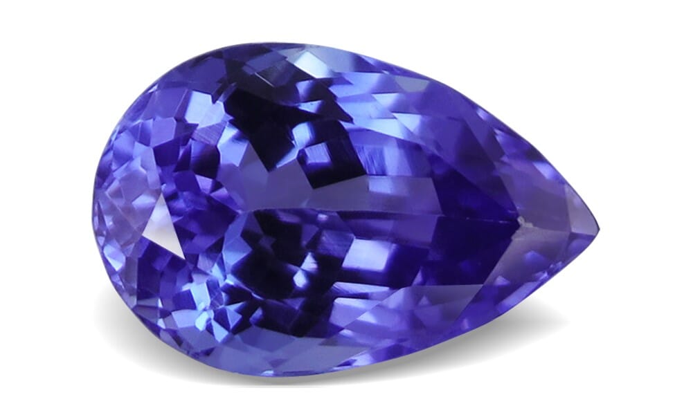 1.95-Carat VVS-Clarity Violet Blue AA Natural Tanzanite
