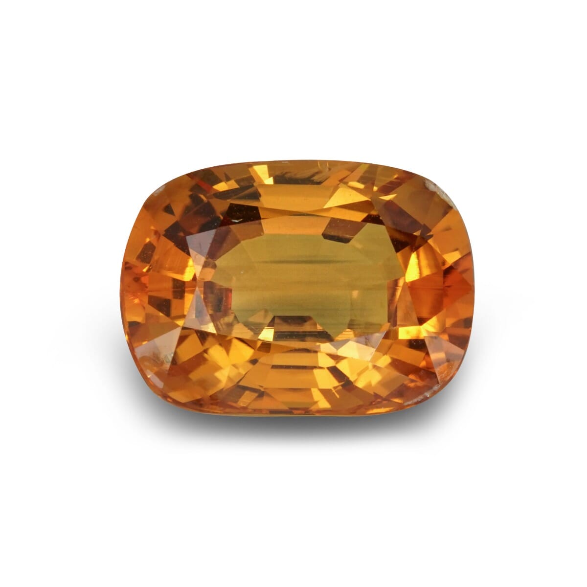6.83-Carat VVS-Clarity Natural Yellow Sapphire