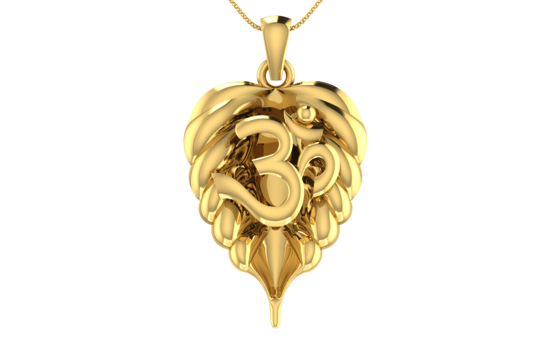Gold Religious Pendant