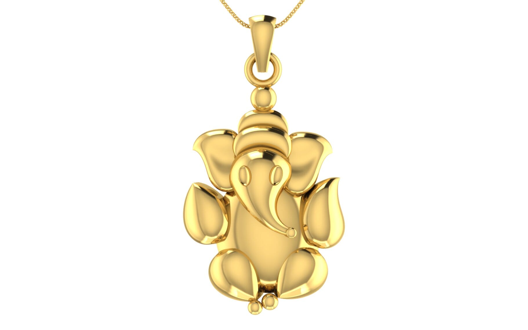 Gold Religious Pendant