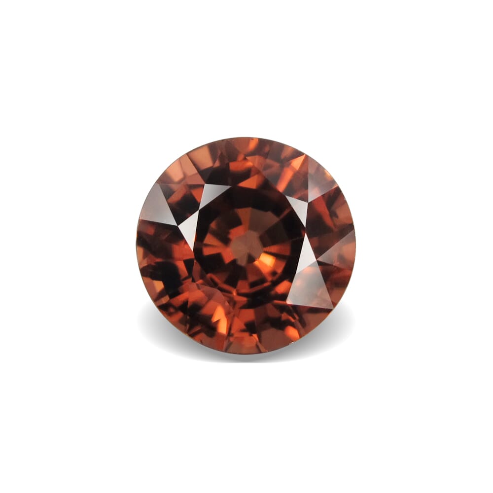 2.63-Carat VVS-Clarity Red Africa Zircon